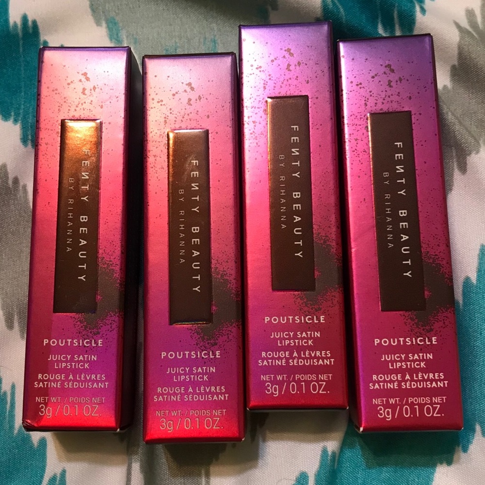 Bundle of Fenty beauty Poutsicle lipsticks